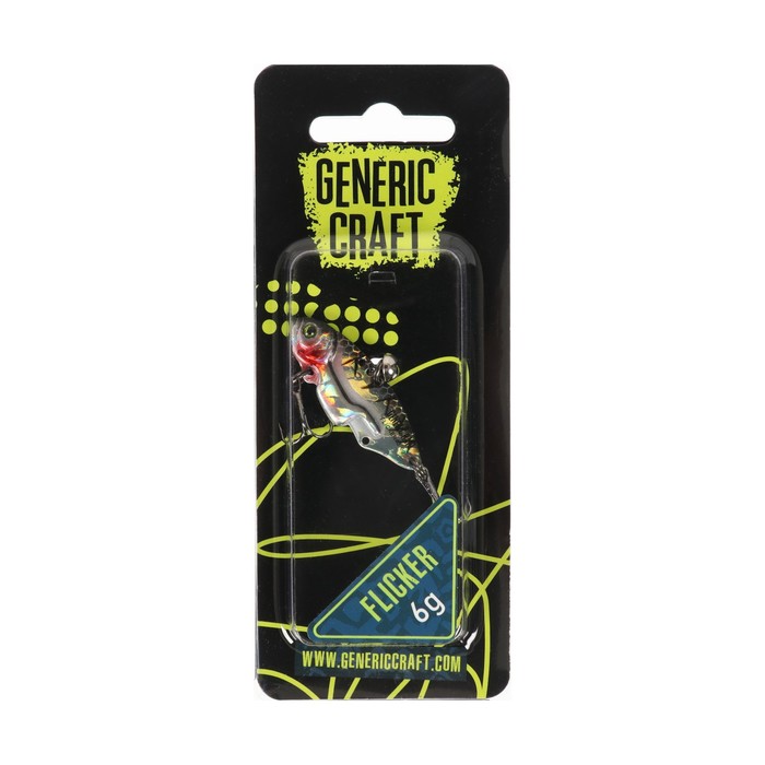 

Блесна-цикада Generic Craft Flicker 40, цвет 534, 4 см, 6 г