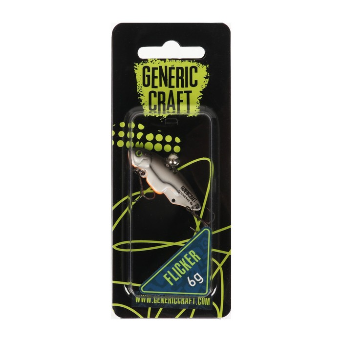

Блесна-цикада Generic Craft Flicker 40, цвет 701, 4 см, 6 г