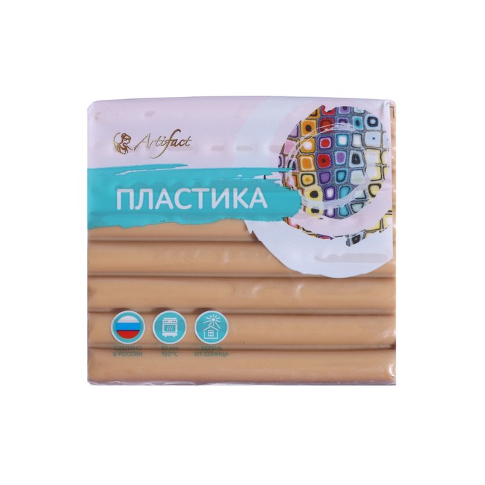 

Пластика - полимерная глина, 56 г, "Классический", карамельный