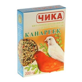 

Корм витаминизированный "Чика" для канареек, 200 г