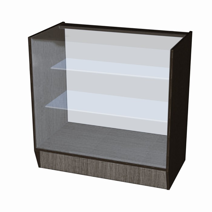Прилавок ПЭ-4, 900×500×900, ЛДСП, стекло, цвет венге прилавок пэ 5 900 500 900 лдсп стекло цвет белый