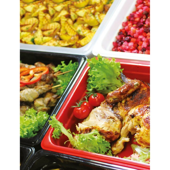 Гастроемкость 1/2 h=15 см, черная