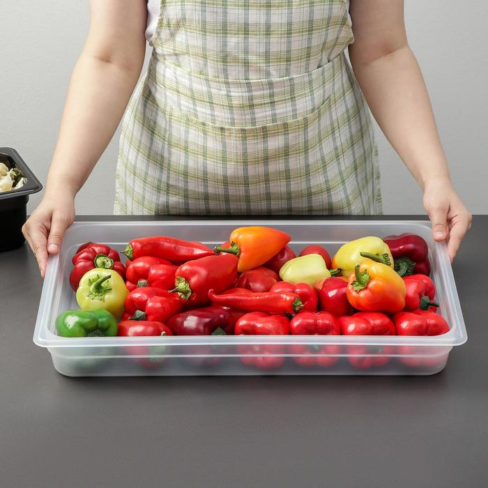 

Гастроемкость 1/1 h=6,5 см, прозрачная