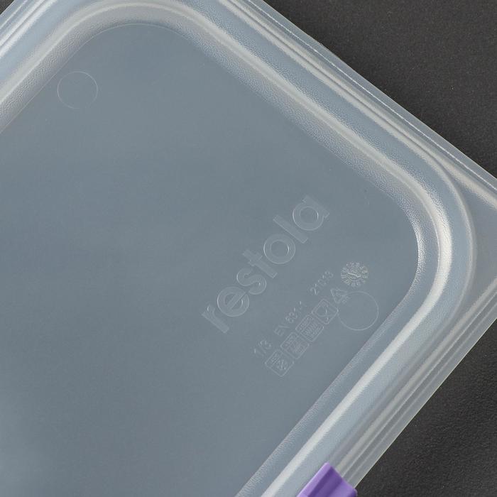 Крышка к гастроемкости 1/3, прозрачная