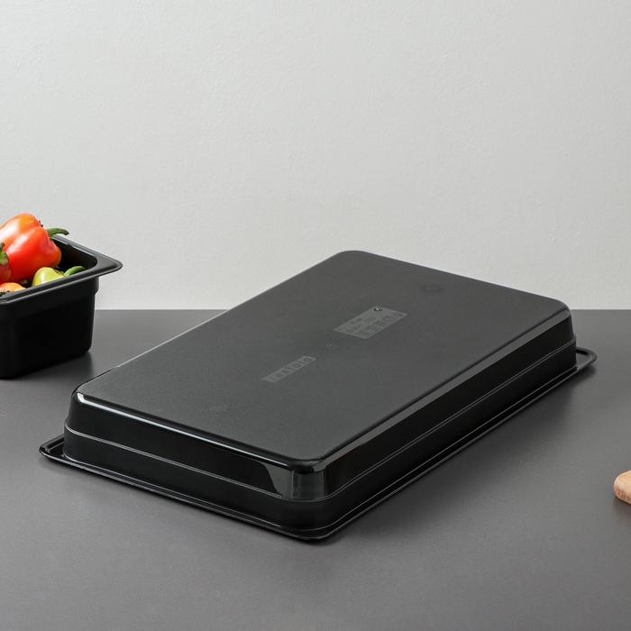 Гастроемкость 1/1 h=6,5 см, черная