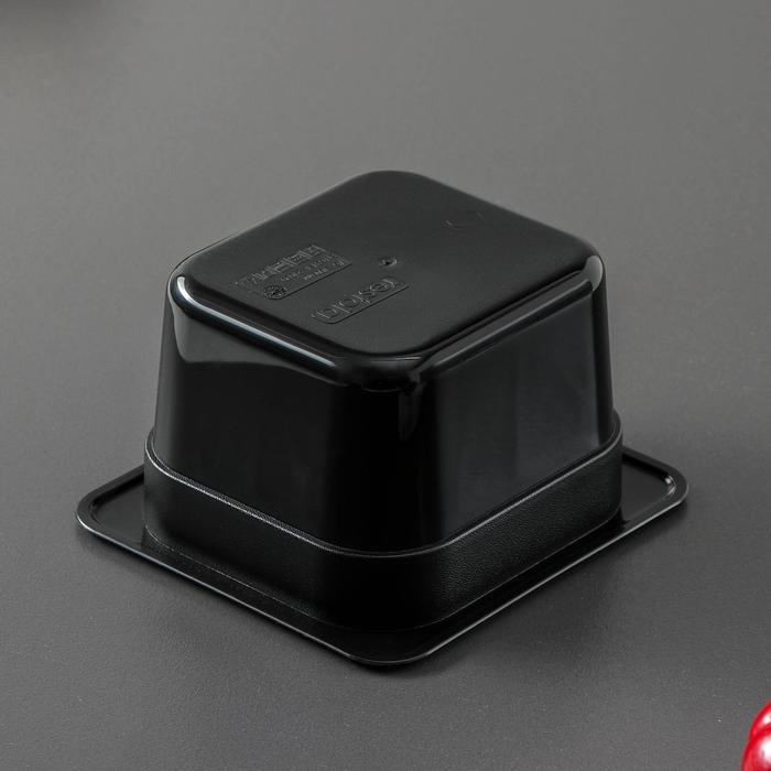 Гастроемкость 1/6 h=10 cм, цвет черный