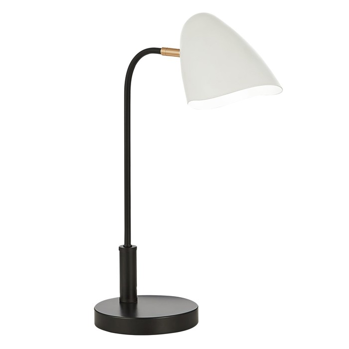 Прикроватная лампа Evoluce. SLE103604-01. Satta. 1х40 Вт, E14, 30х15х45 см, цвет чёрный, золотой