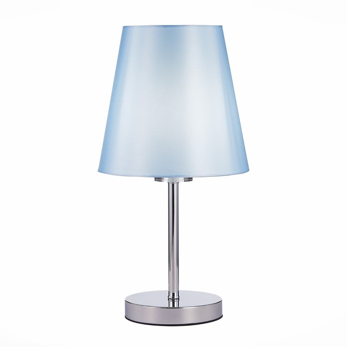 Прикроватная лампа Evoluce. SLE105614-01. Peramone. 1х40 Вт, E14, 22х22х46 см, цвет хром