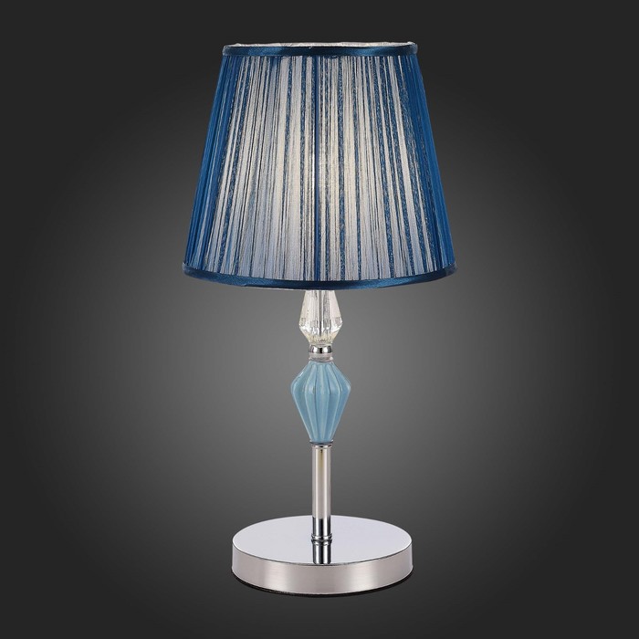 Прикроватная лампа Evoluce. SLE1116-104-01. Balnea. 1х40 Вт, E14, 22х22х43 см, цвет хром