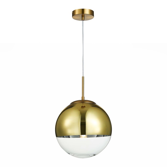 

Подвес Evoluce. SLE114613-01. Boffi. 1х60 Вт, E27, 25х25х36 см, цвет латунь