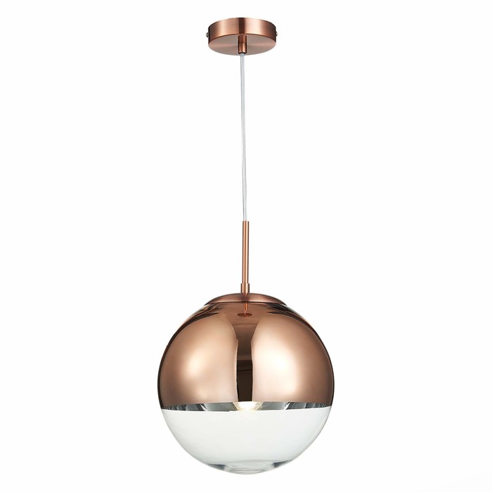 

Подвес Evoluce. SLE114623-01. Boffi. 1х60 Вт, E27, 25х25х36 см, цвет медный