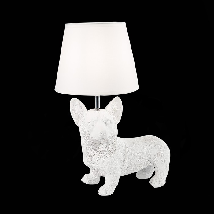 фото Прикроватная лампа evoluce. sle115204-01. narni. 1х40 вт, e27, 30х20х43 см, цвет белый, хром