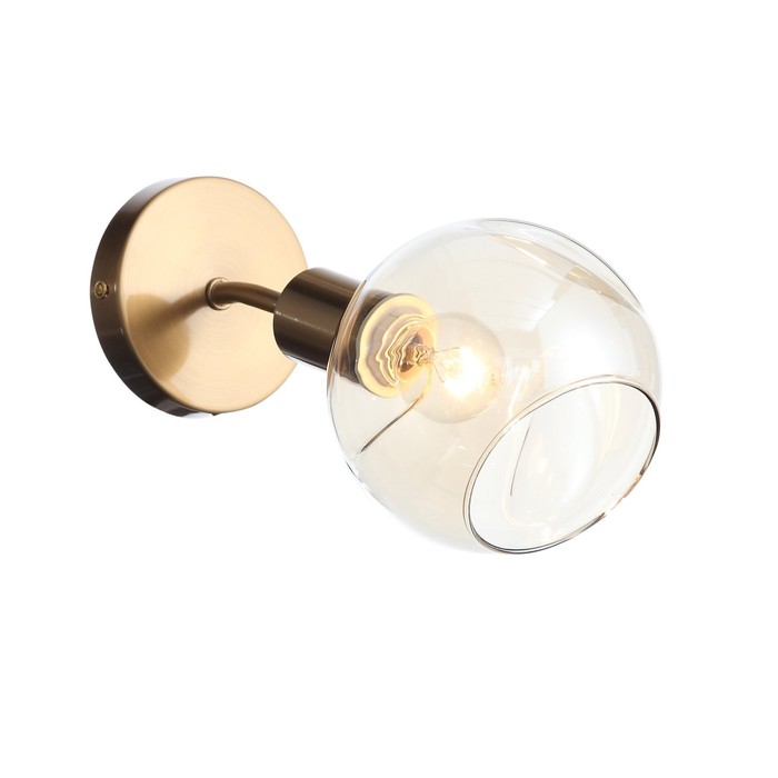 

Светильник настенный Evoluce. SLE155301-01. Gentore. 1х60 Вт, E14, 13х14,5 см, цвет античная медь