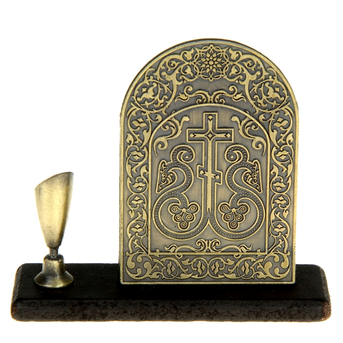 Подставка для ручки с иконой "Матрона Московская"