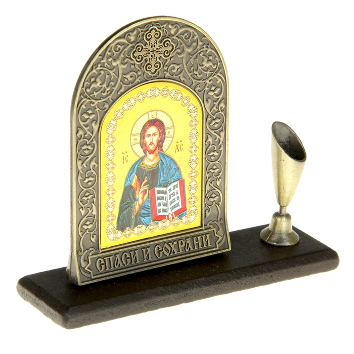 Подставка для ручки с иконой "Господь Вседержитель"