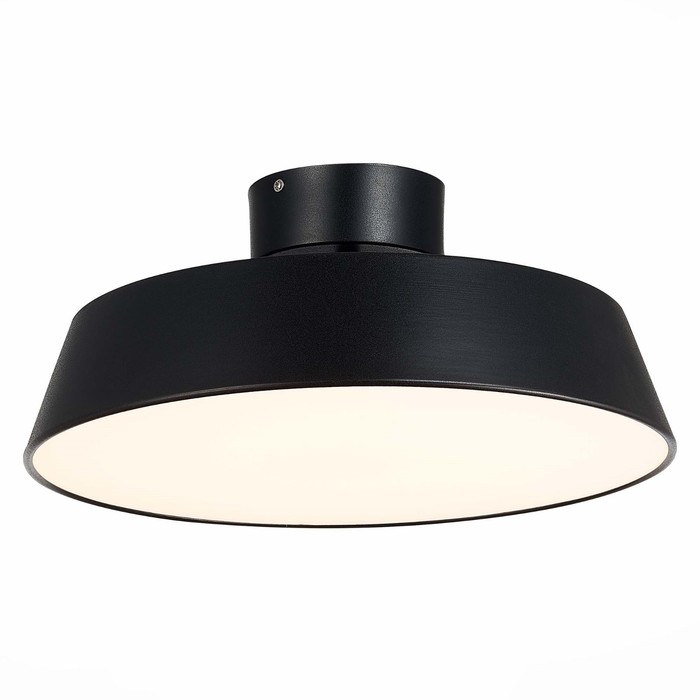 

Светильник потолочный Evoluce. SLE600242-01. Vigo. 1х30 Вт, LED, 3000K, 2486 Lm, 40х40х13 см, цвет чёрный