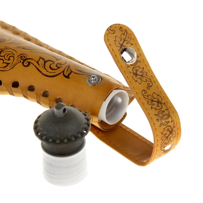 Фляжка - бурдюк "Охота. Медведь" 300 мл