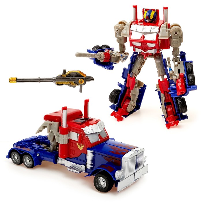 Робот-трансформер «Грузовик», цвета МИКС