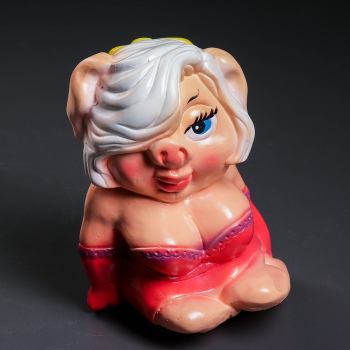 Копилка "Свинка в вечернем платье"