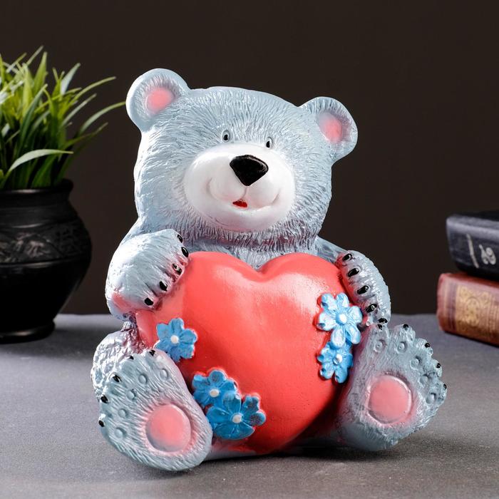 Копилка "Медведь с сердцем"