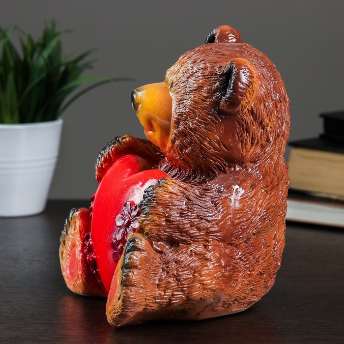 Копилка "Медведь с сердцем"