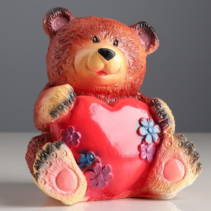 Копилка "Медведь с сердцем"