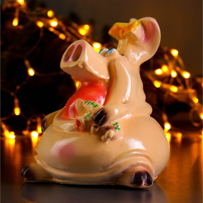 Копилка "Свинка с бантом"