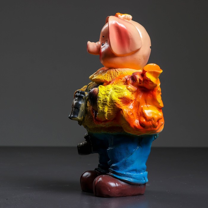 Копилка "Свинка-турист"