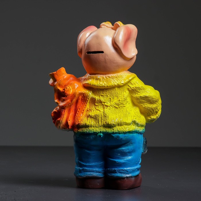 Копилка "Свинка-турист"