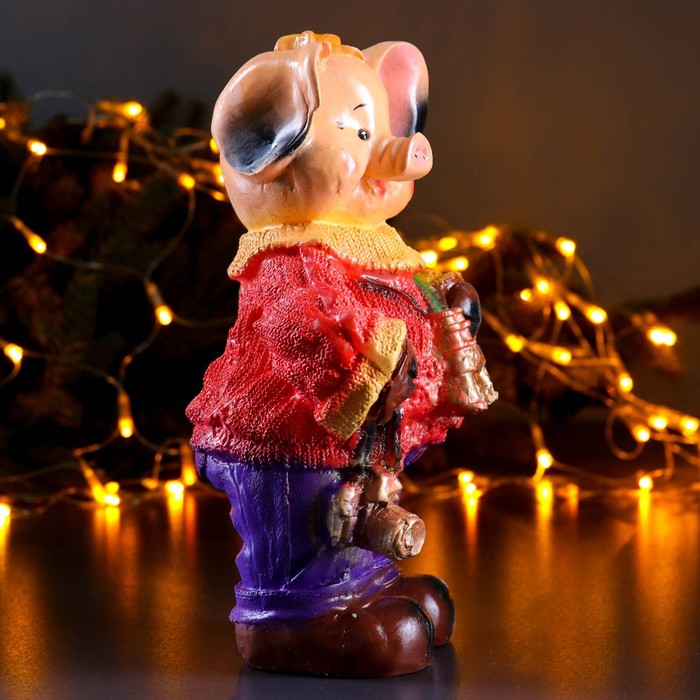 Копилка "Свинка-турист"