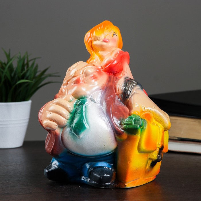 Копилка "Новый русский с секретаршей"