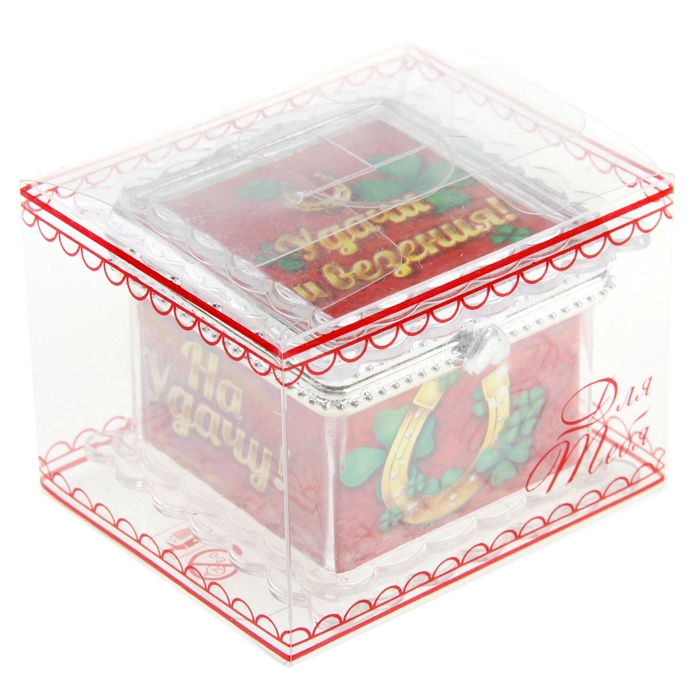 Шкатулка "Удачи и везения!"