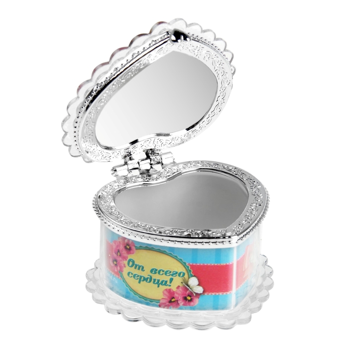 Шкатулка "Любви и счастья! От всего сердца!"