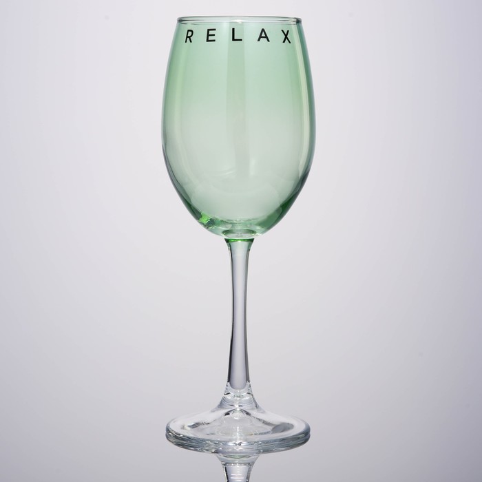 Бокал для вина «Relax», 360 мл, зеленый бокал для вина wine 360 мл зеленый
