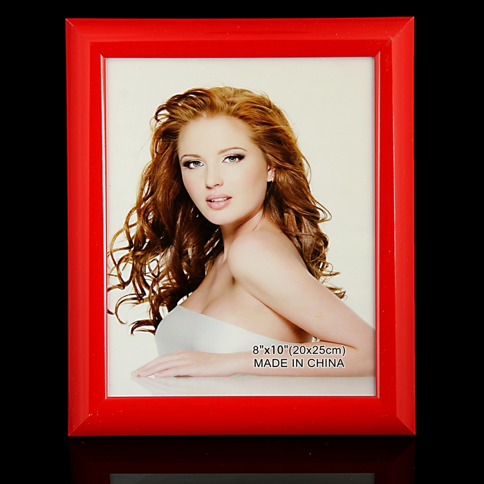 Фоторамка "Глянцевый красный" 20х25 см