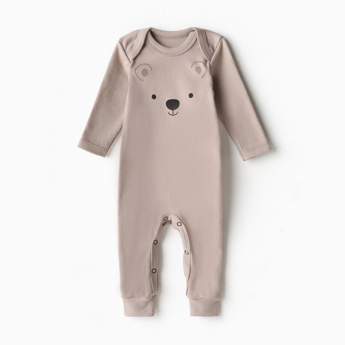 

Комбинезон Крошка Я Baby Bear, рост 86-92, бежевый