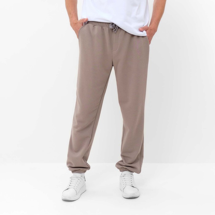 

Брюки мужские MIST Men's casual размер 54, серо-бежевый