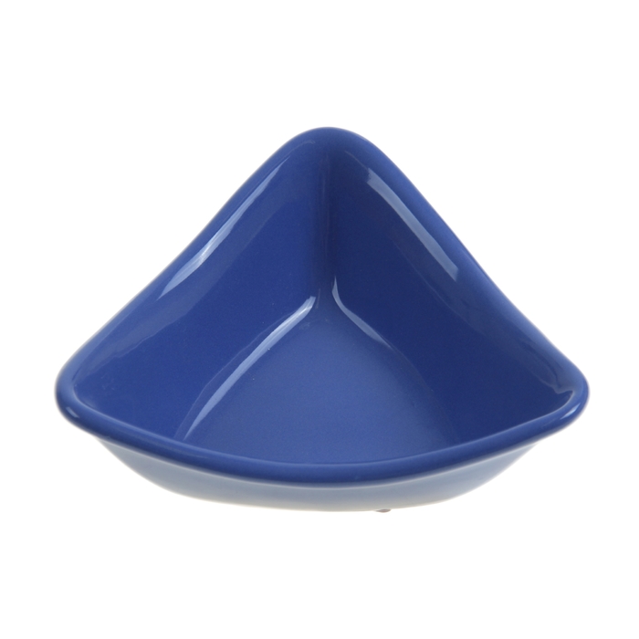 Миска для снэков 180 мл "Треугольник", цвет синий
