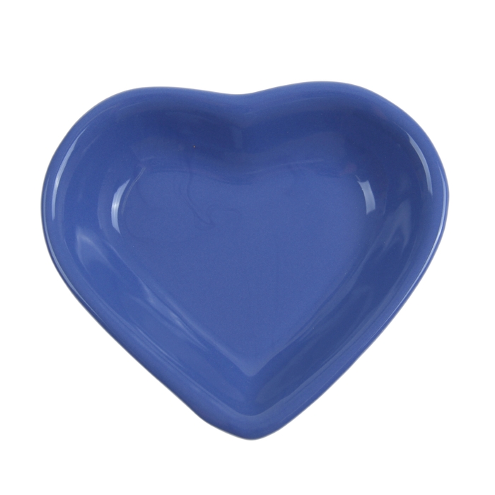 Миска для снэков 200 мл "Сердечко", цвет синий
