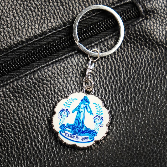 Брелок, роспись краской «Ростов-на-Дону»