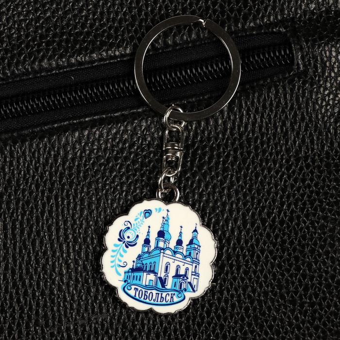 Брелок, роспись краской «Тобольск»