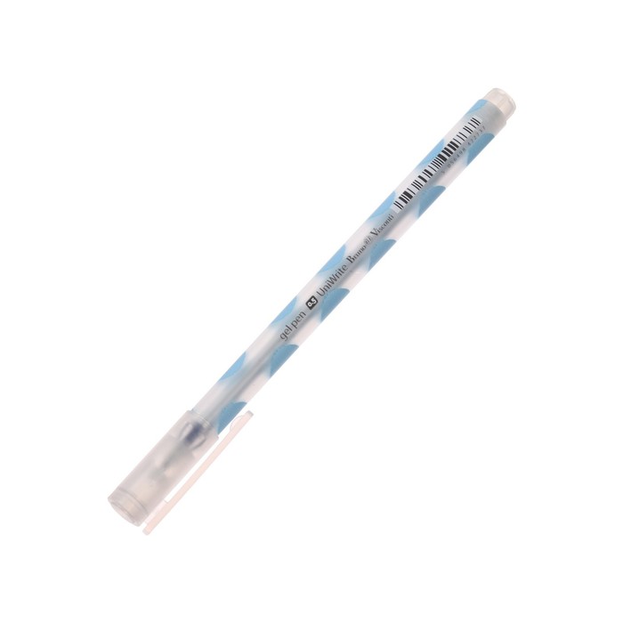 Ручка гелевая Bruno Visconti UniWrite LIGHT BLUE POLKA DOTS, 0,5 мм, синие чернила