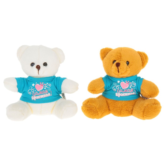 Мягкая игрушка мишка "Самая красивая" 15см