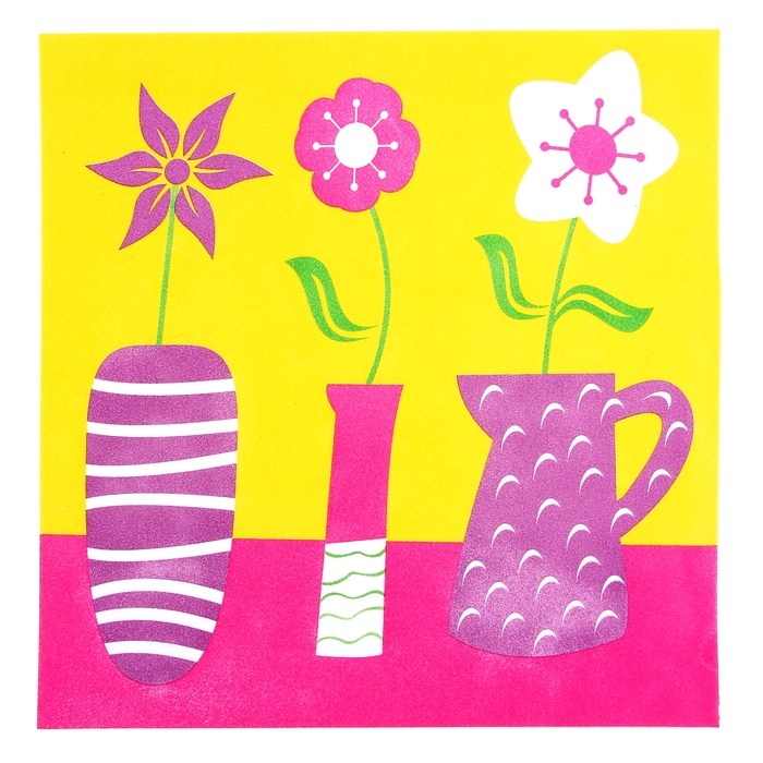 Наклейка интерьерная EVA набор 4 шт "Кухонный уголок"