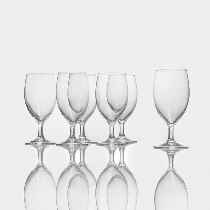 Набор стеклянных бокалов для пива Luminarc RAINDROP, 350 мл, 6 шт, цвет прозрачный набор стеклянных бокалов для пива luminarc raindrop 350 мл 6 шт цвет прозрачный