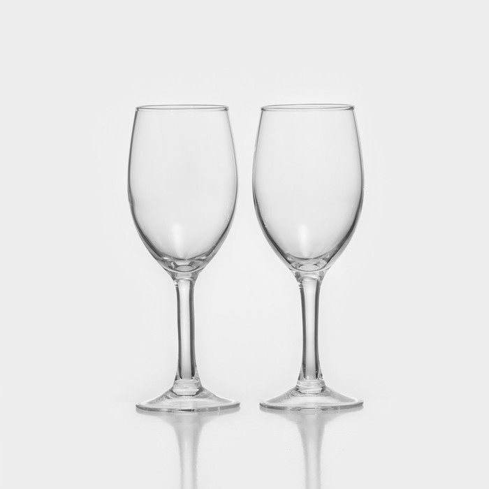 Набор стеклянных бокалов для вина Luminarc RAINDROP, 190 мл, 2 шт, цвет прозрачный набор стеклянных бокалов для пива luminarc raindrop 350 мл 6 шт цвет прозрачный