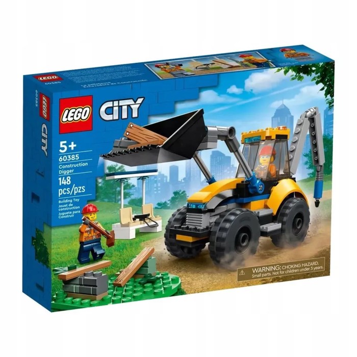 

Конструктор Lego CITY «Строительный экскаватор», 60385
