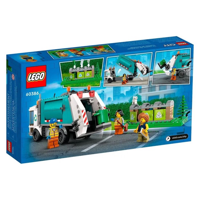 

Конструктор Lego CITY «Грузовик для переработки отходов», 60386