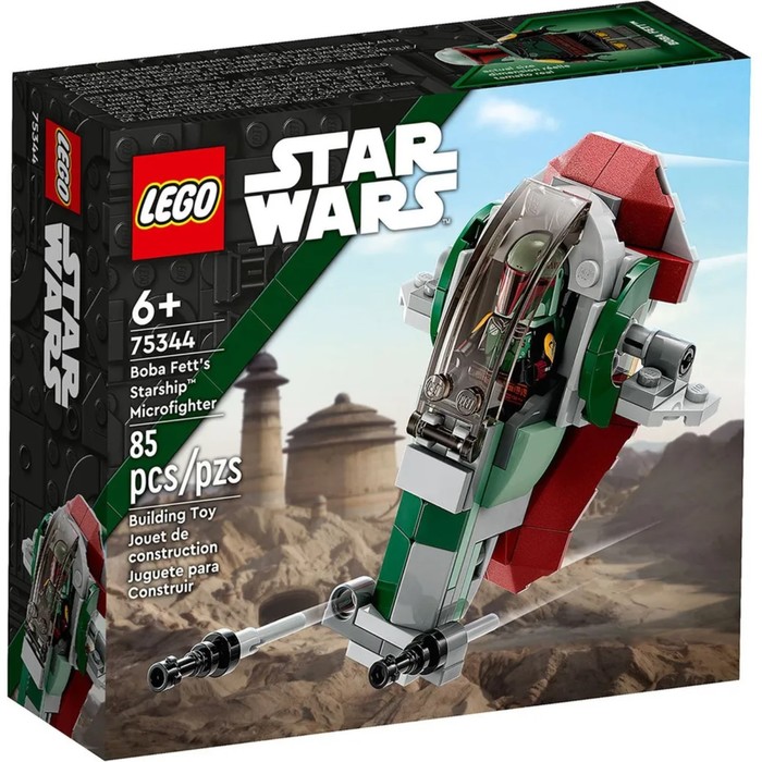 

Конструктор Lego STAR WARS «Звездолёт Бобы Фетта», 75344