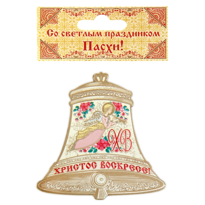 Магнит пасхальный "Колокольчик ангел"